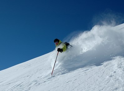 A lot of snow