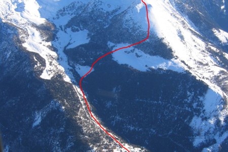 Itinerary trail