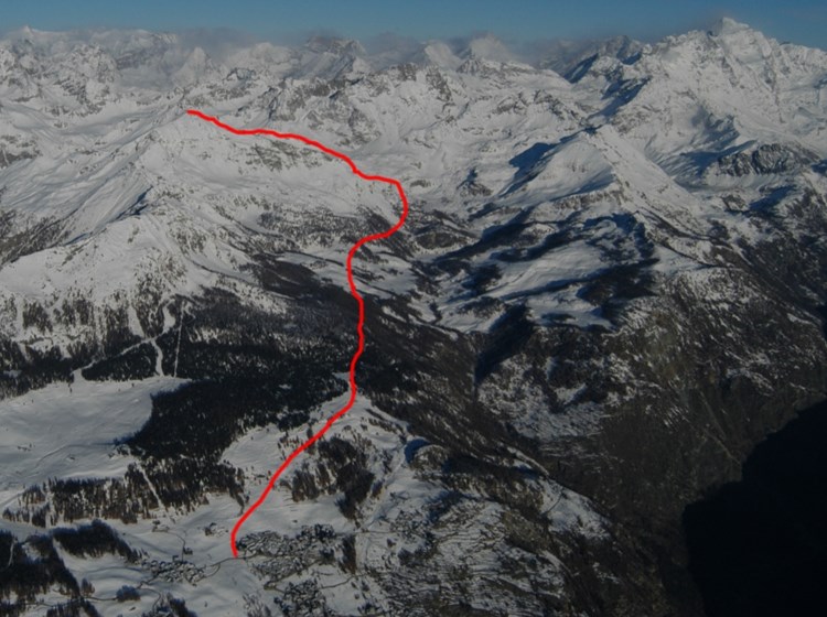 Trazado del itinerario