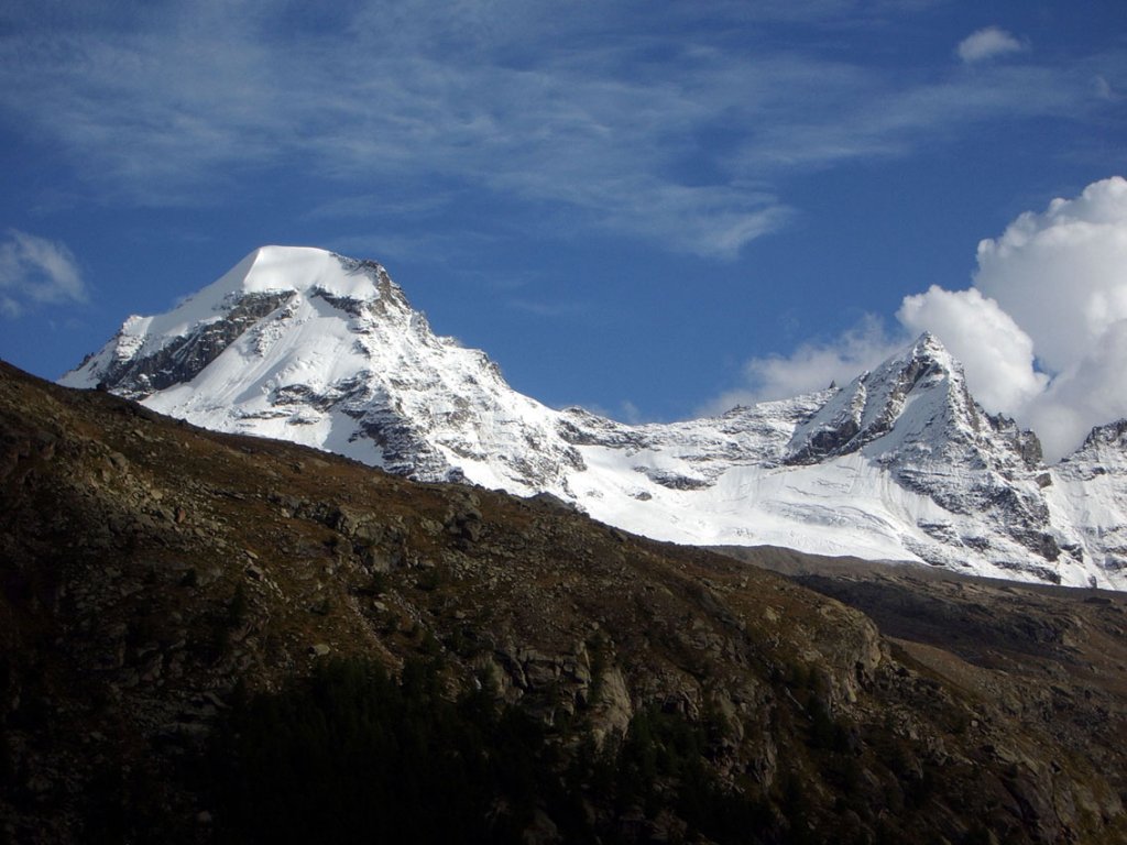 Rechts der Ciarforon und links der Monciair