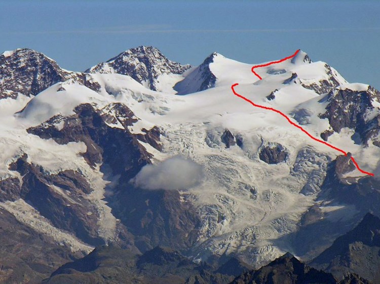 El trazado del itinerario