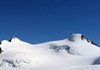 Links der Zumstein und rechts die Punta Gnifetti