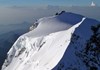 Zumstein und Punta Gnifetti, von der Punta Dufour aus betrachtet