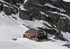 The Benevolo hut in the spring
