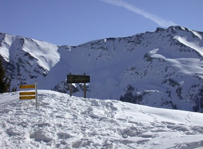 Arrivée au Col de Bard