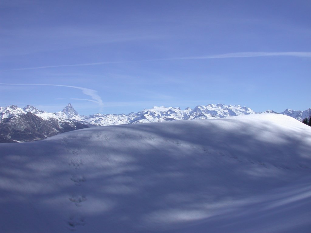 The Cervino from Fontaine Froide