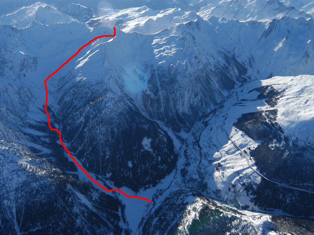 Salita scialpinistica Mont Flassin - Saint-Oyen