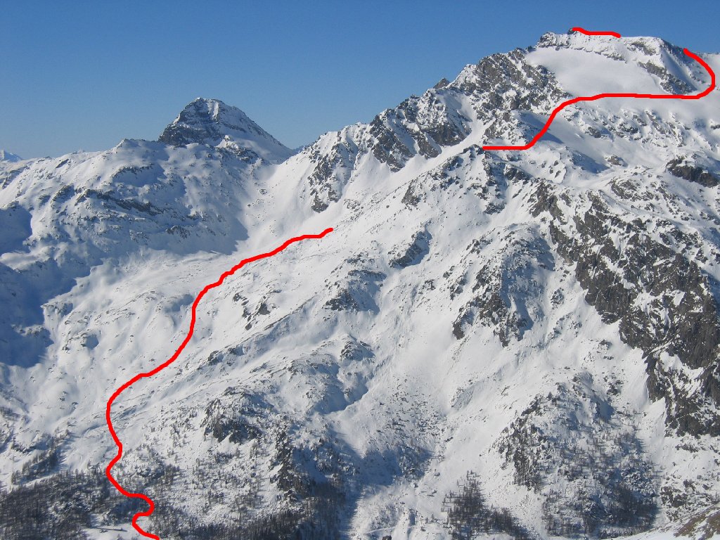 Scialpinismo al Rutor - Valgrisenche