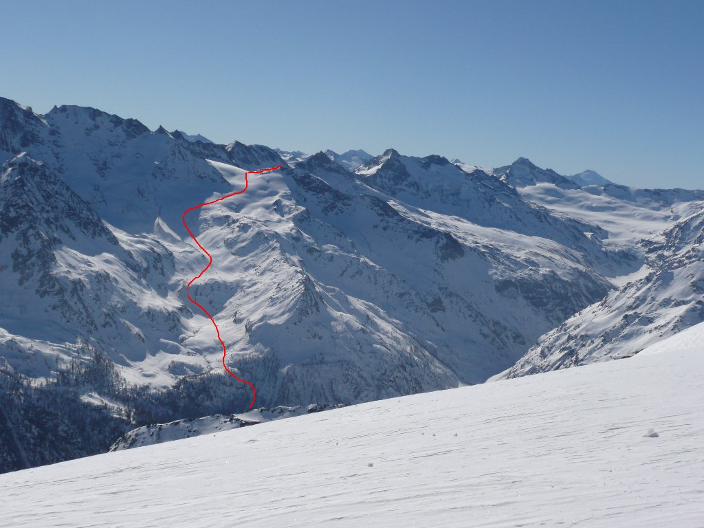 Scialpinismo Becca Giasson - Valgrisenche