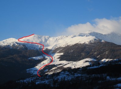 Scialpinismo Chaligne - Gignod