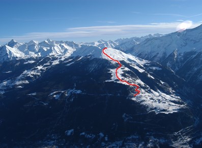 Scialpinismo Pointe De La Pierre - Aymavilles