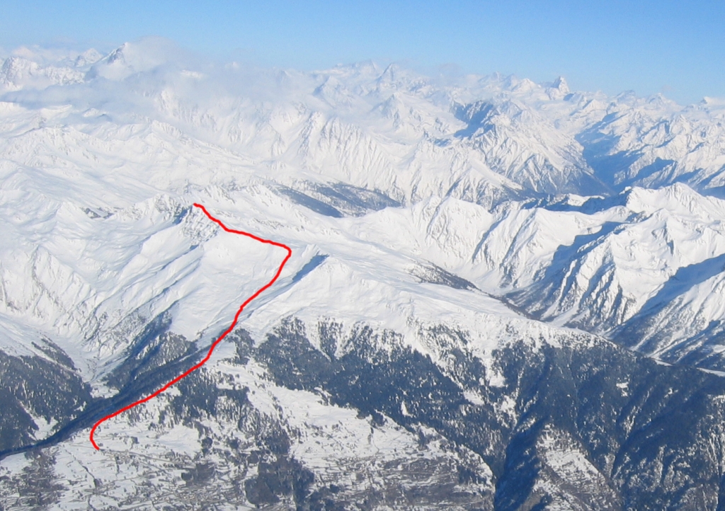 Scialpinismo Testa dei Frà - La Salle