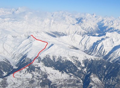 Scialpinismo Testa dei Frà - La Salle