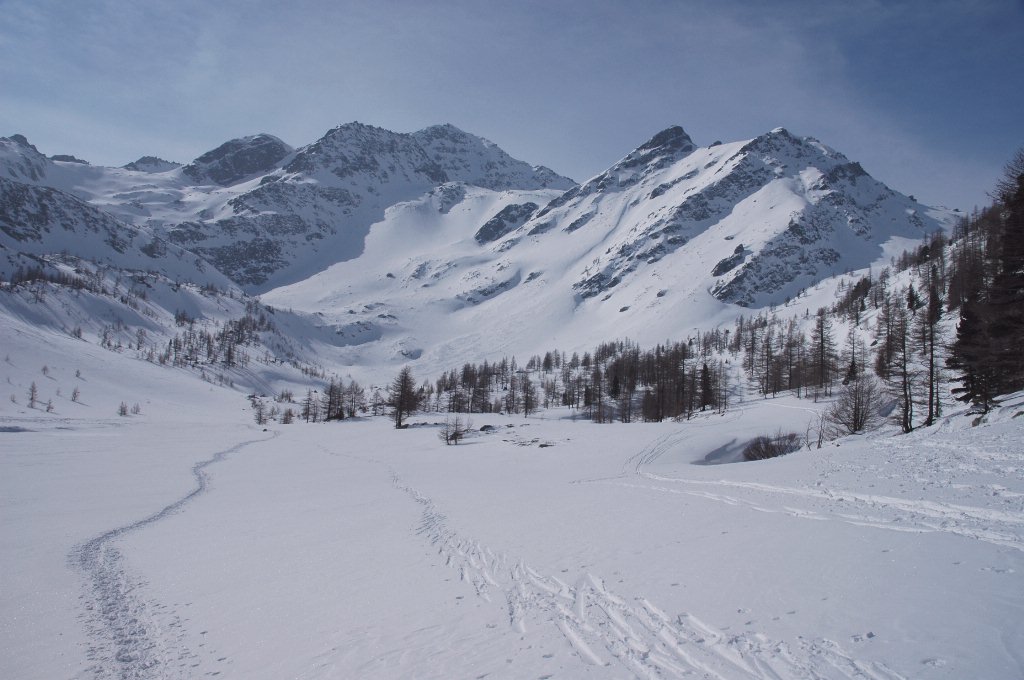 Lago d'Arpy in inverno - Morgex