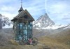 Kapelle von Alpini und der Matterhorn