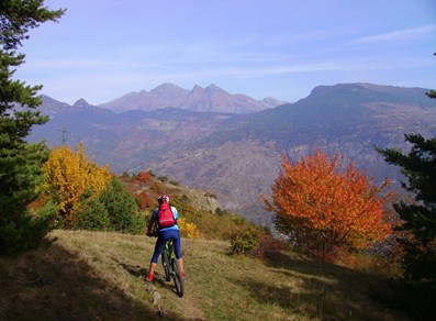 Le col de Joux en arrière plan