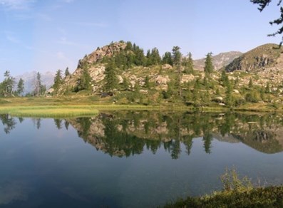 Panorama Lago Lei Long - Fontainemore
