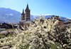 clochers de la cathédrale d'Aoste
