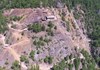 Aerial view of the mine