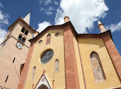 Iglesia parroquial de San Martín - Torgnon