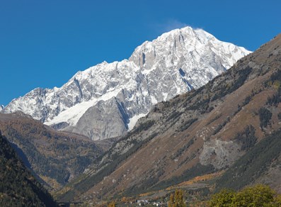 Mont Blanc von La Salle