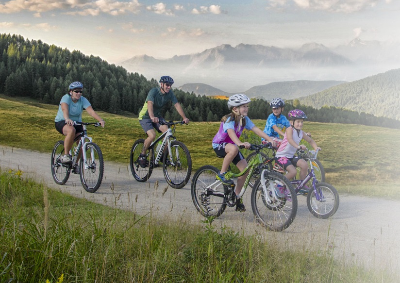 Easy downhill Torgnon track
