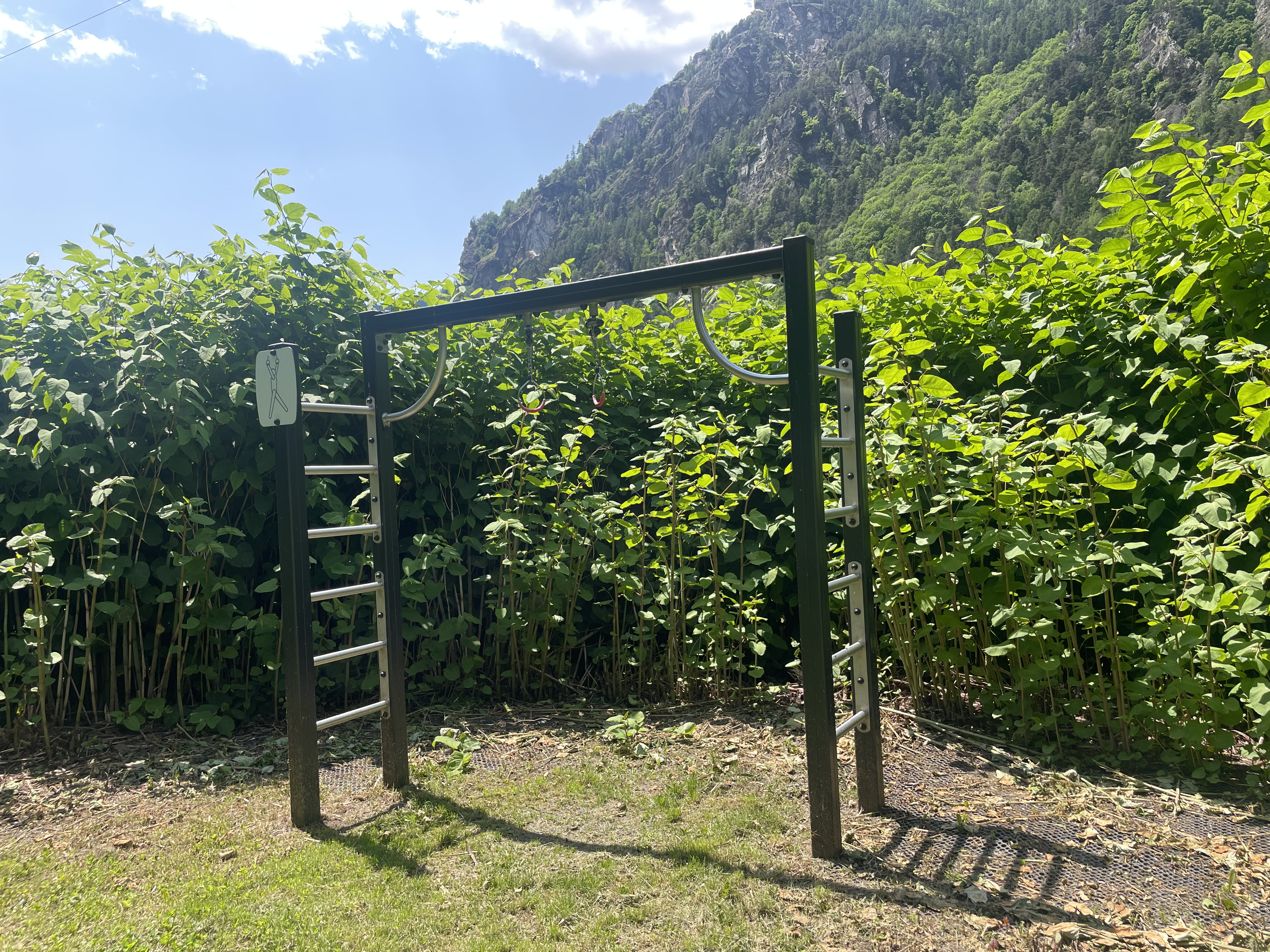 Ausgestatteter Weg