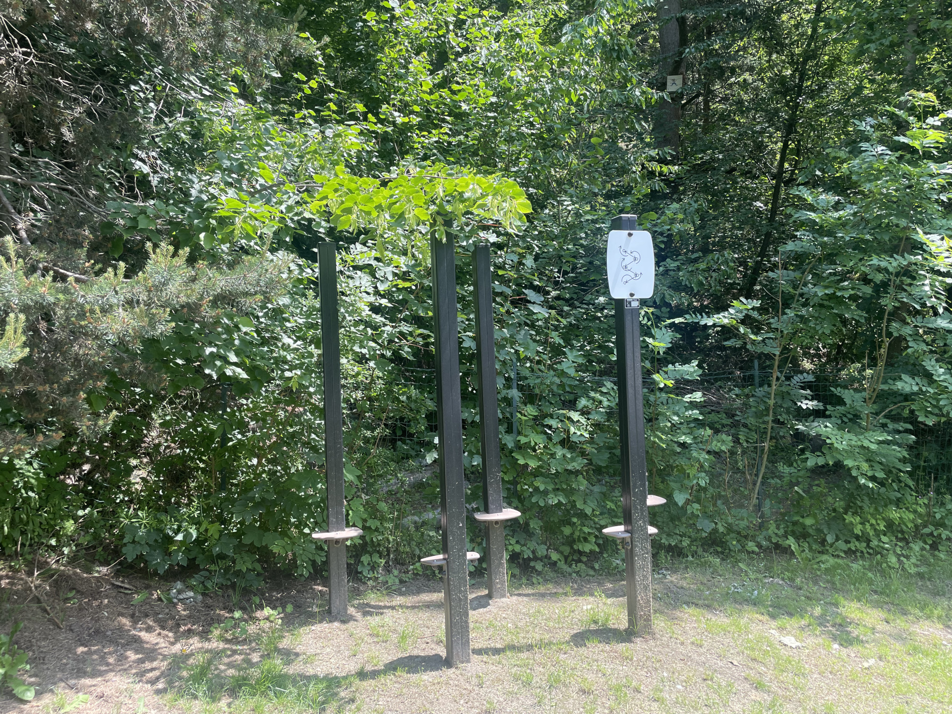 Ausgestatteter Weg
