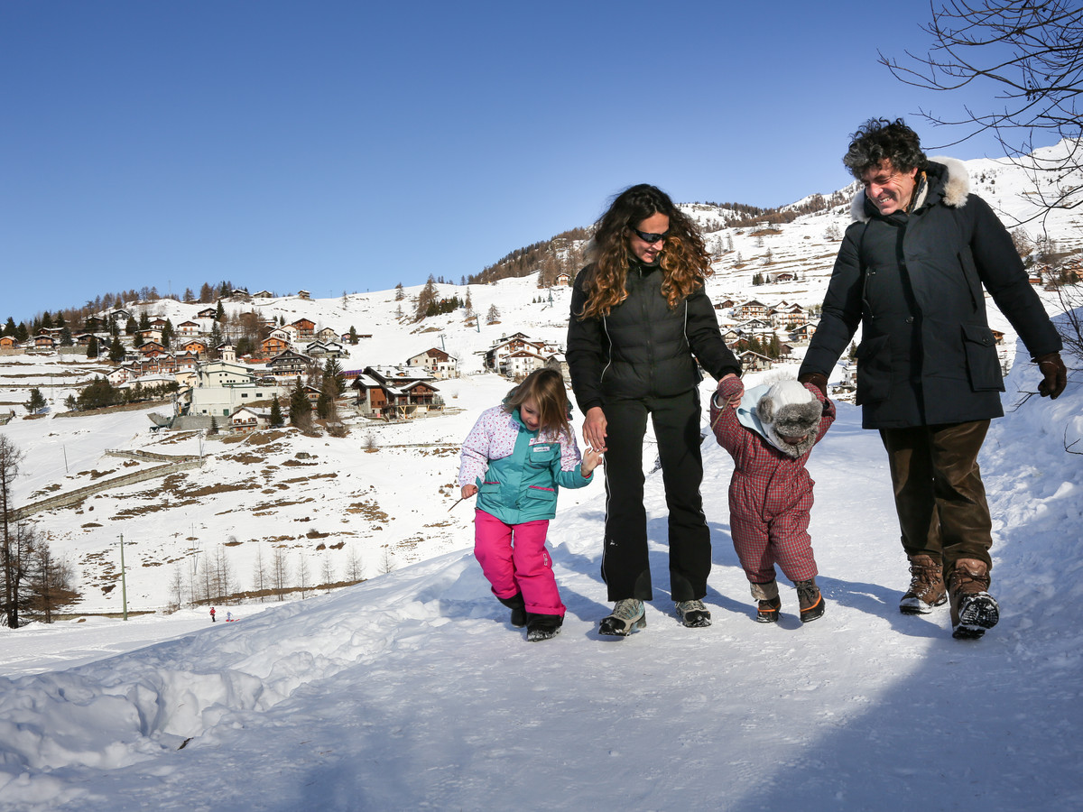 Promenade en famille
