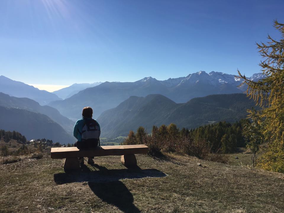 View from Châtelard