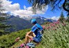 Ein Zwischenstopp, um das Panorama zu bewundern