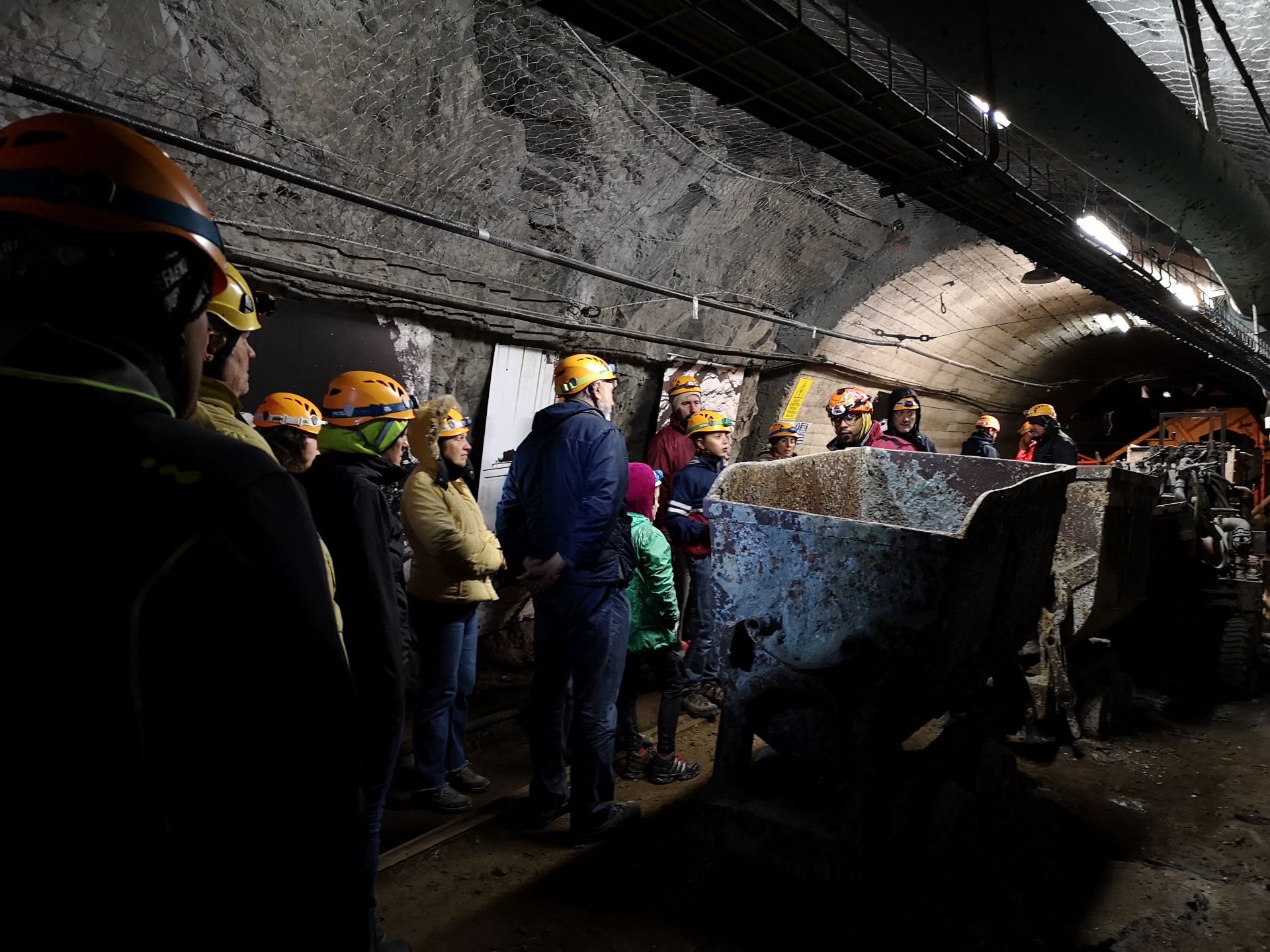 visita guidata alla miniera di Cogne