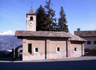 die Kirche des Dorfes Ozein