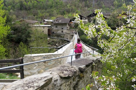 The Roman aqueduct-bridge of Pont-d'Ael