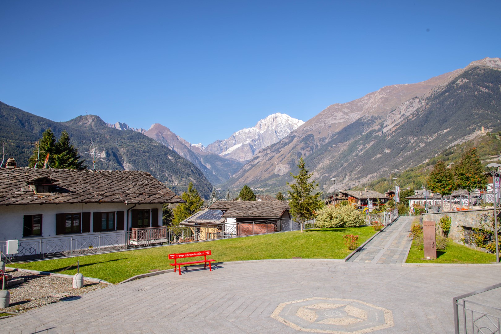 view of Mont Blanc