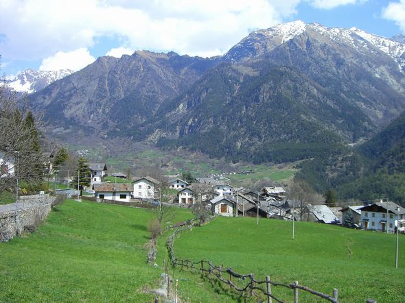 Panorama di Challand-Saint-Anselme