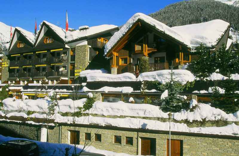Hotel Pavillon - Esterna inverno