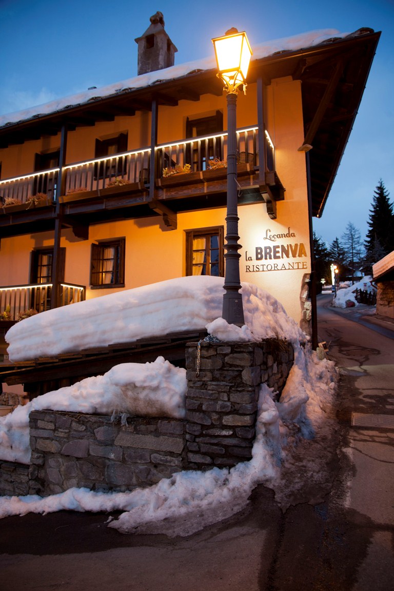Locanda la Brenva - Esterno invernale
