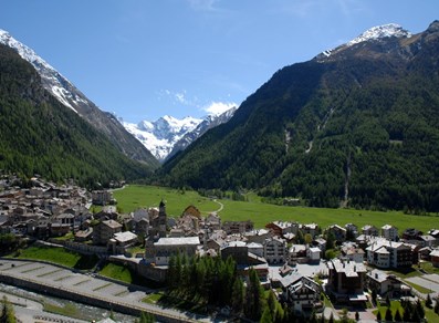 Panorama di Cogne