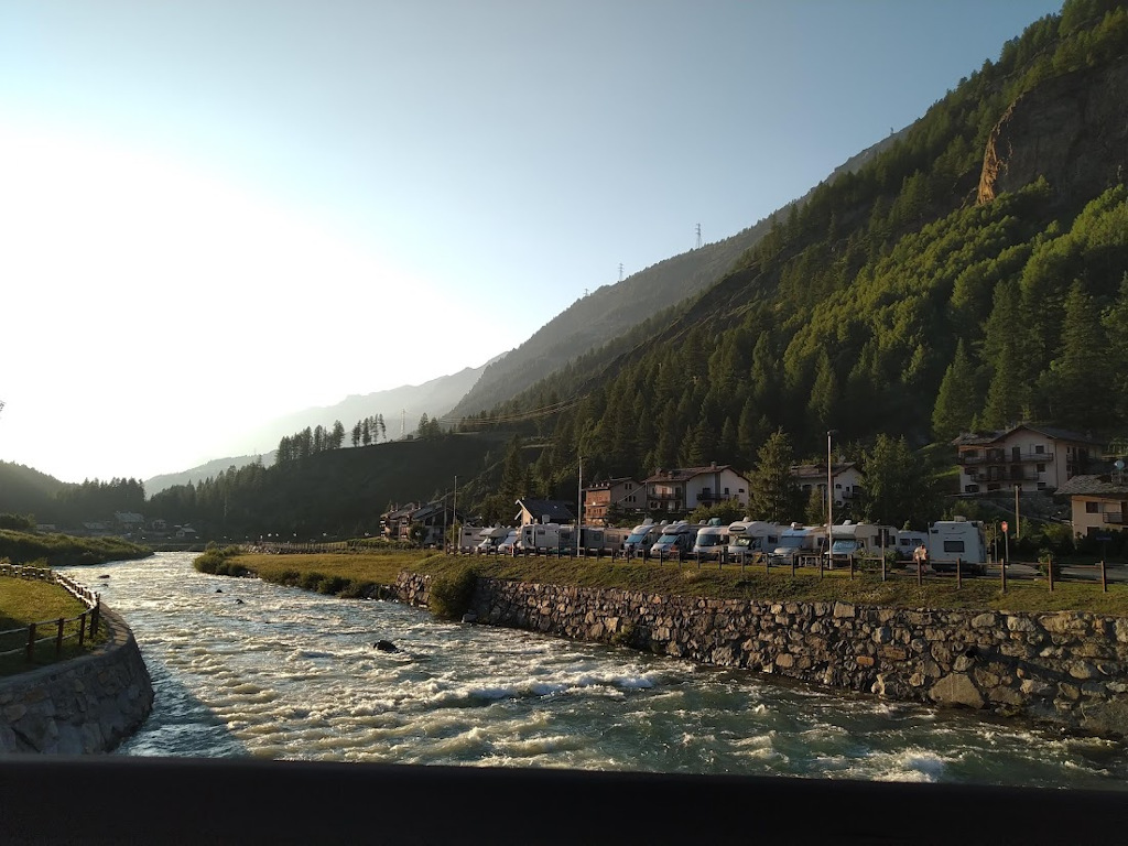 motorhome stopover Lillaz - Cogne