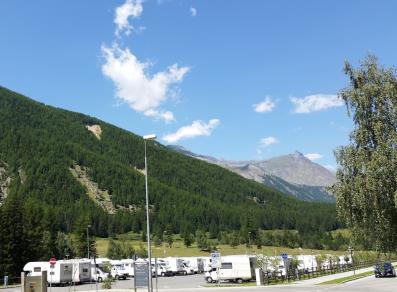 aire camping-cars Lillaz - Cogne