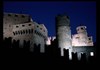 Castello di Fénis in notturna