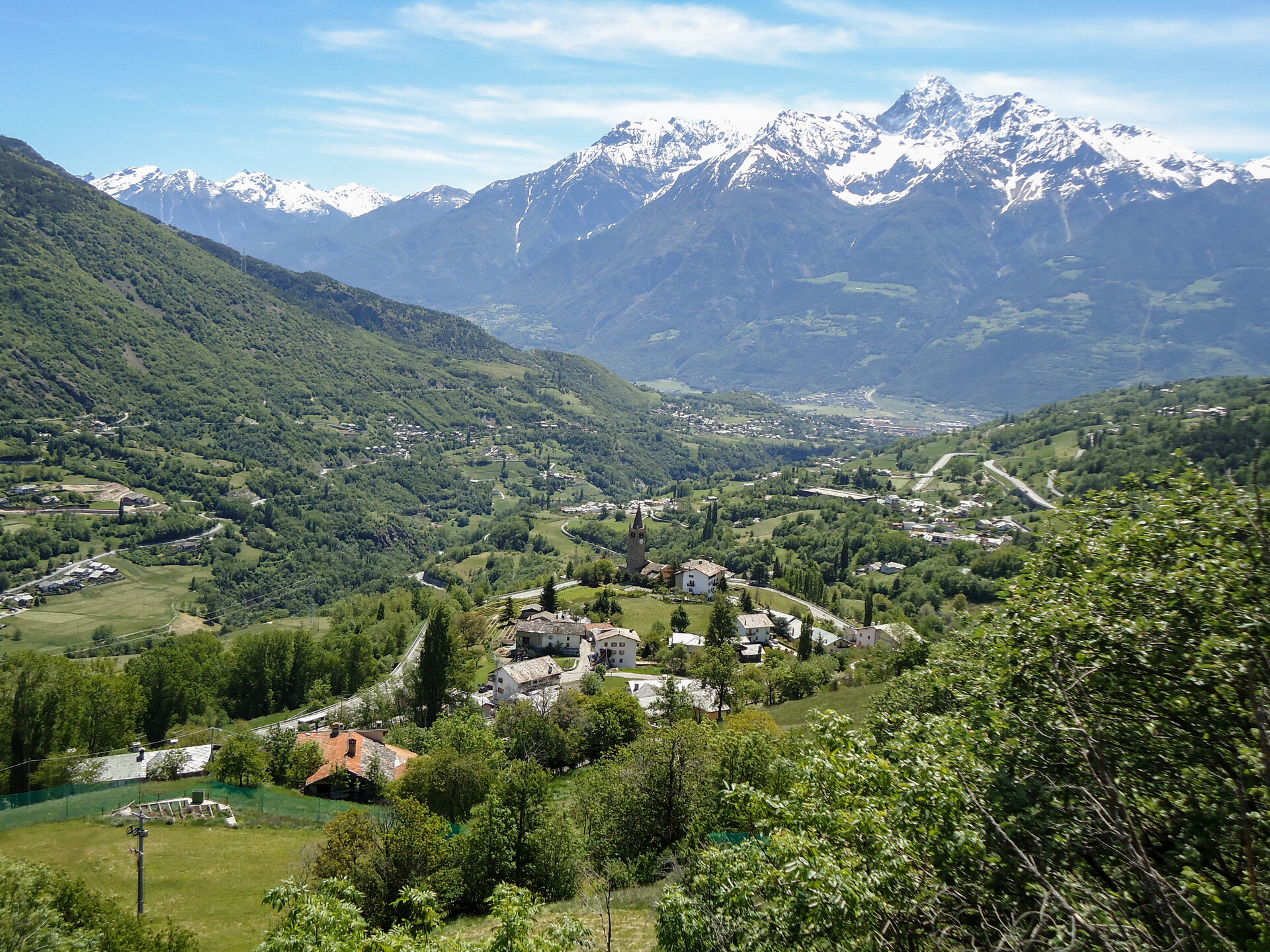 Panorama de Gignod