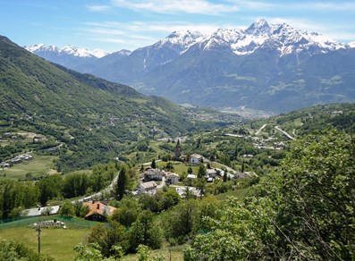 Panorama di Gignod