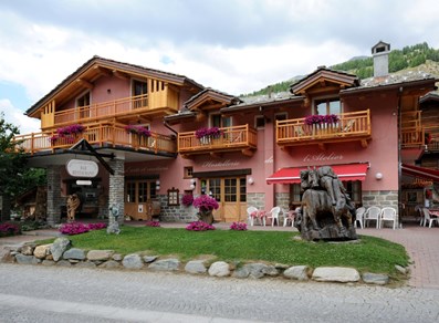 Veduta esterna del Ristorante e dell'Affittacamere