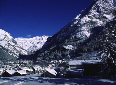 Panorama di Gressoney-Saint-Jean