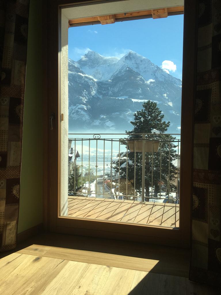 veduta dalla camera
