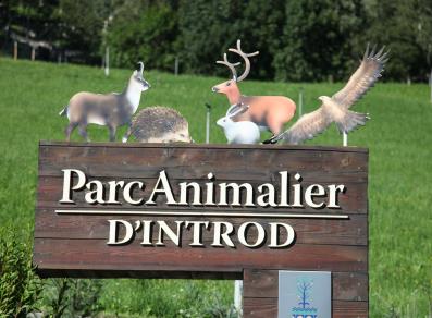 Cartello "Parc Animalier"