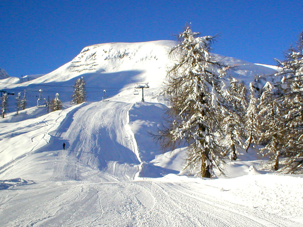 piste di sci a Champorcher