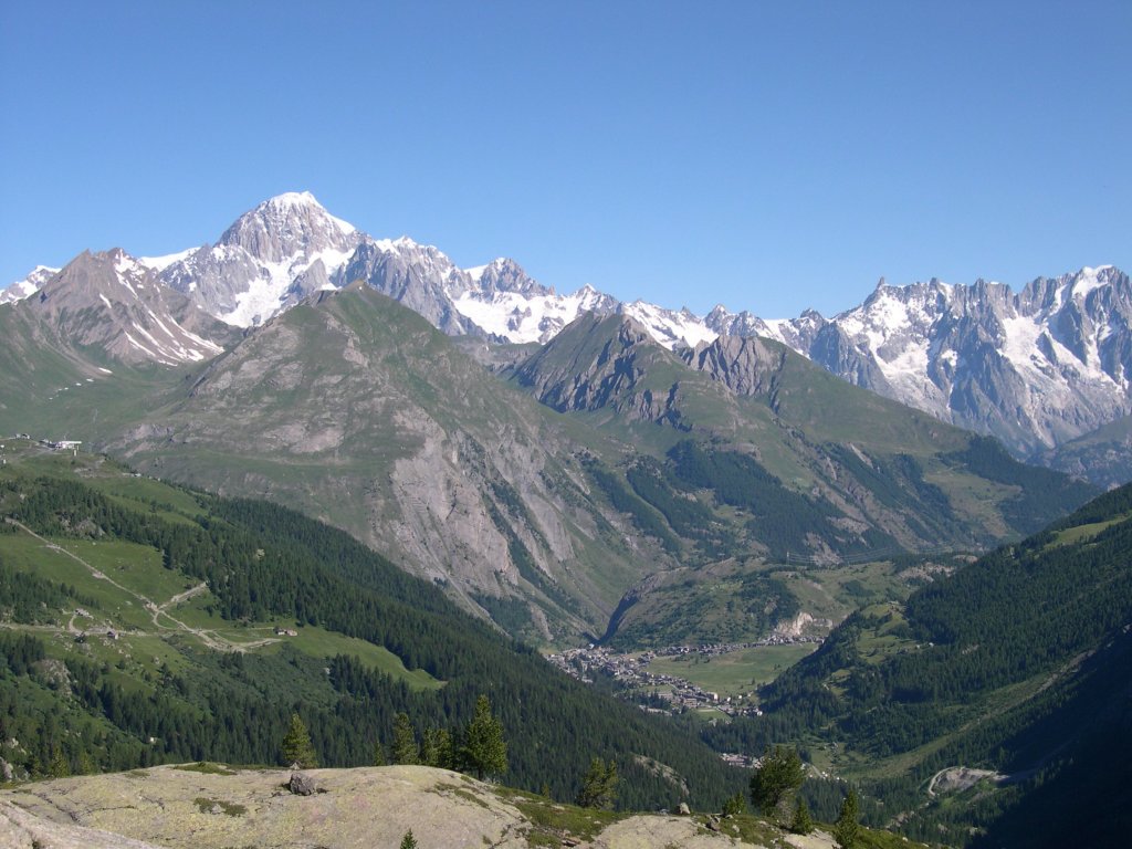 Panorama di La Thuile
